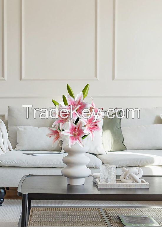 Artificial Lily Latex Lily for home decor