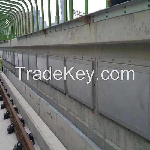 Aluminum fiber sound-absorbing panel