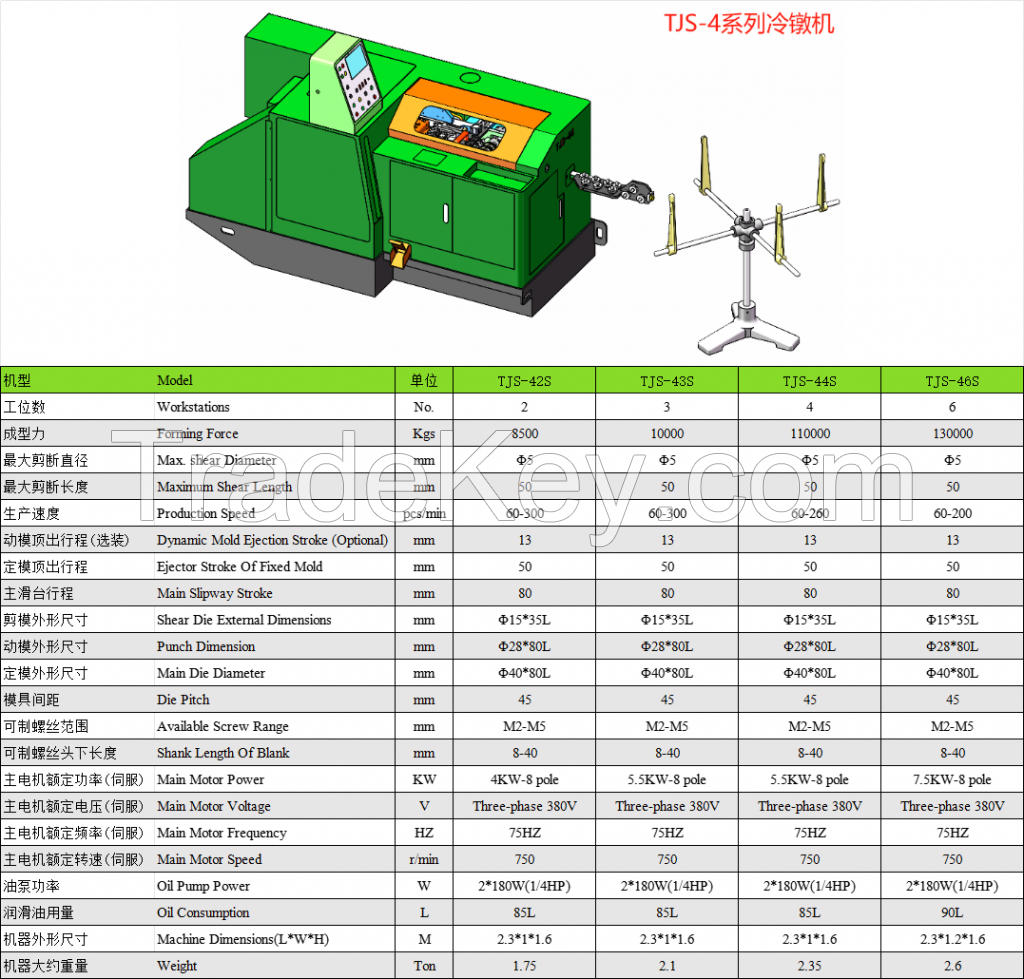 TJS-4 Series Cold Heading Machine