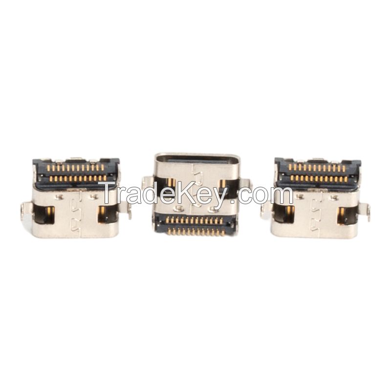 Type-c female 24p connector