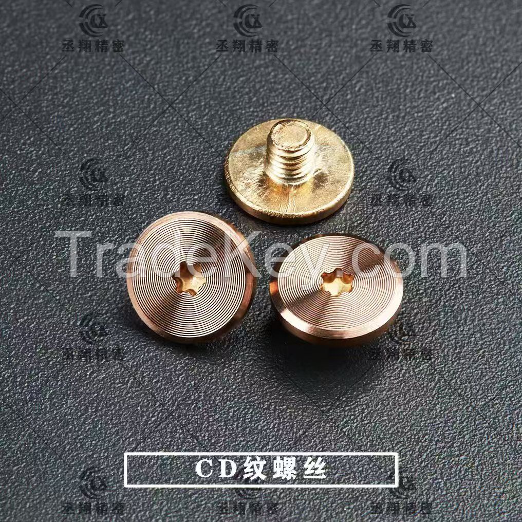 CD pattern screws