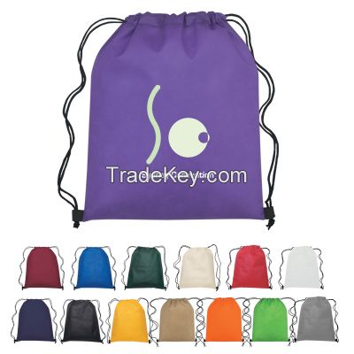 Drawstring bag, Non woven drawstring bag, Polyester drawstring bag