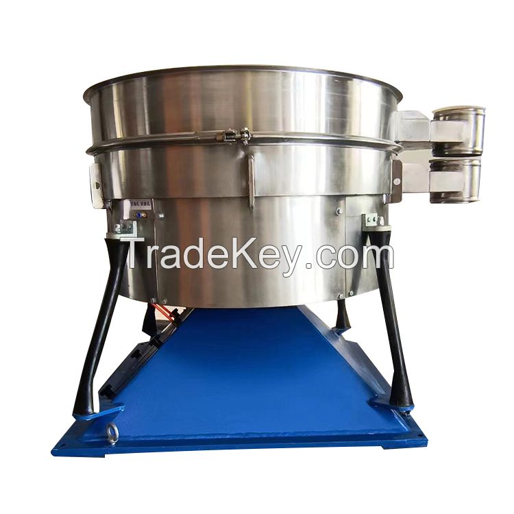 Hot selling food grade vibration sifter rice sieving machine automatic tumbler vibrating screen