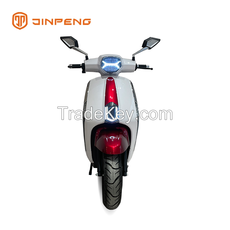 JINPENG  EEC COC CE EU Europe Country Approved Electric Scooter Electric Motorcycle Moped for Adult 2500W 75km/h Moped