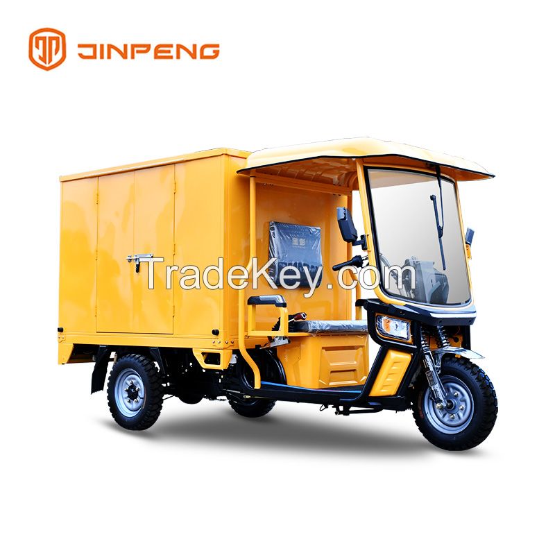 Factory Wholesale Cheap Price Cargo Electric Tricycle with Roof