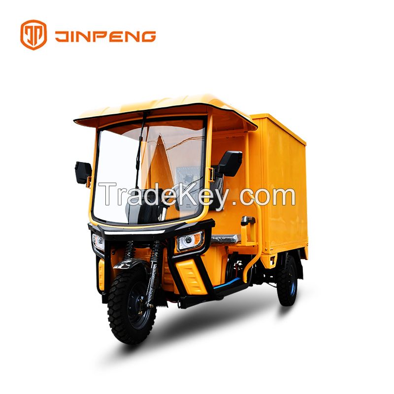 Factory Wholesale Cheap Price Cargo Electric Tricycle with Roof