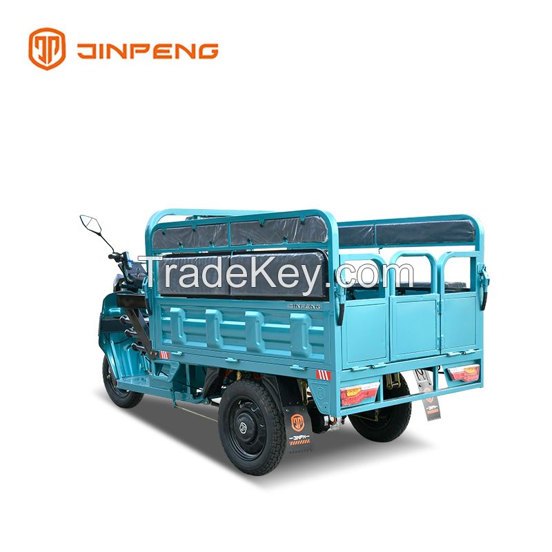 New Drum OEM Trike Taxi Tricycles Electric Loader Tricycle for Cargo