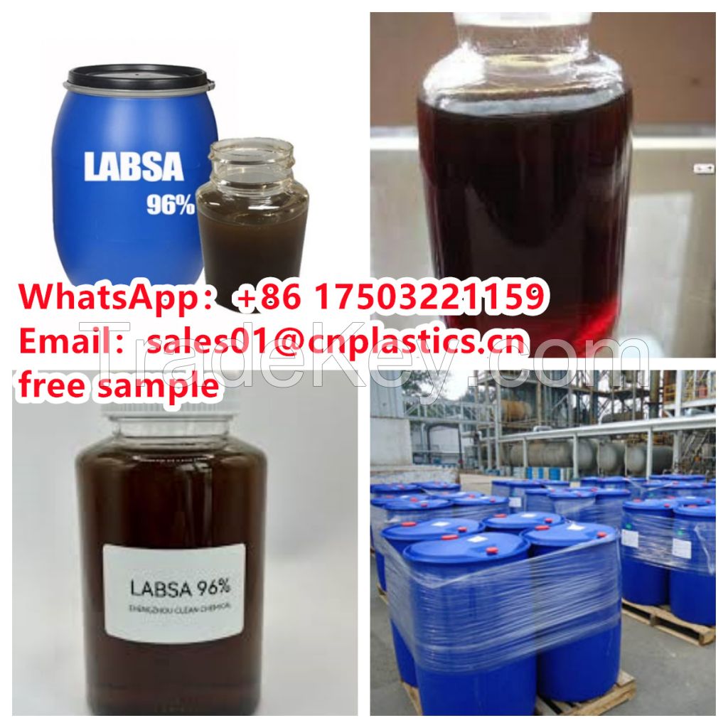 Linear Alkyl Benzene Sulphonic Acid(LABSA) 96%CAS 27176-87-0 for Use in Detergents factory supply