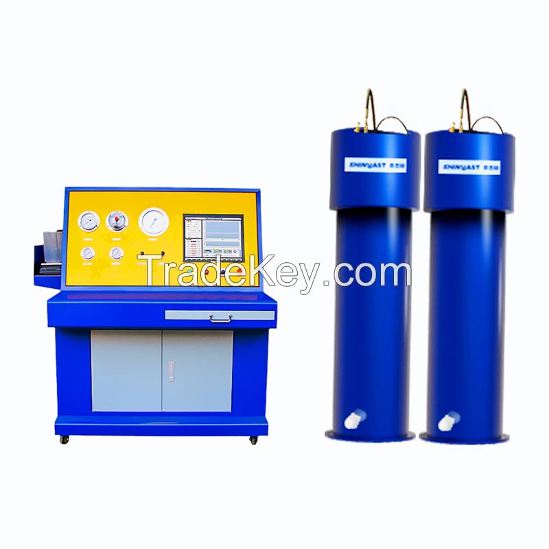 External hydraulic pressure testing machine