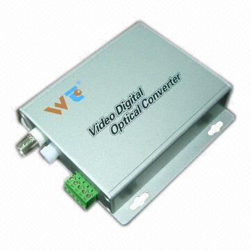 Video Digital Optical Converter with 1-channel Video Multiplexers, Sup