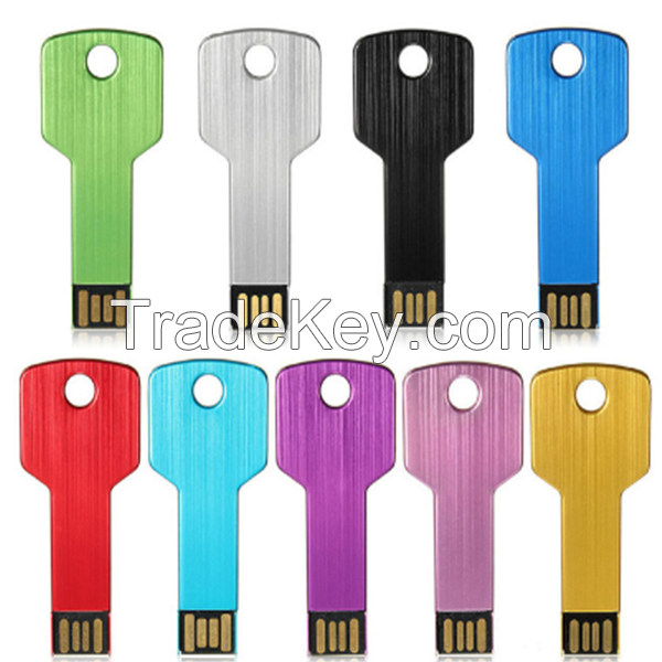 Cheap And Popular Key USB Stick With Free Laser Engraving Logo 