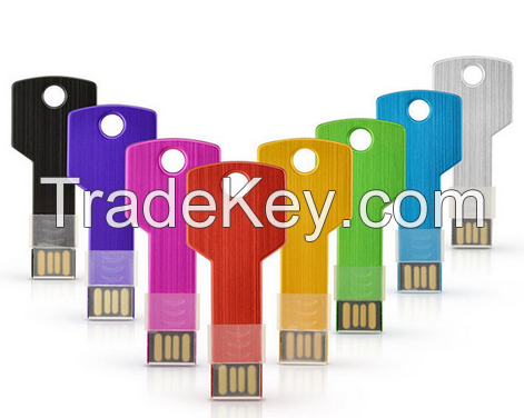 Cheap And Popular Key USB Stick With Free Laser Engraving Logo 