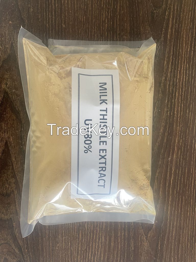 Milk thistle Extract 4:1 Powder Silibinin 90% 98% By HPLC