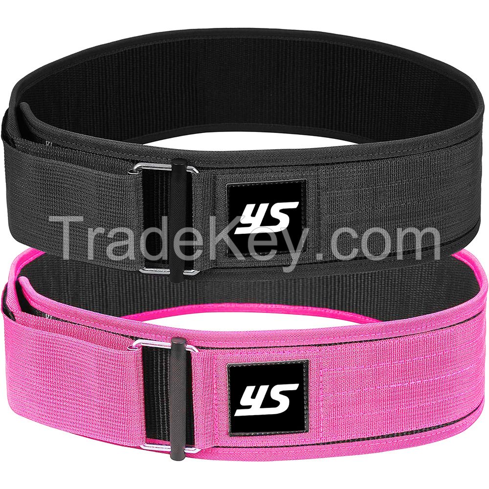 Self-Locking Weight Lifting Belt - Premium Weightlifting Belt for Serious Functional Fitness