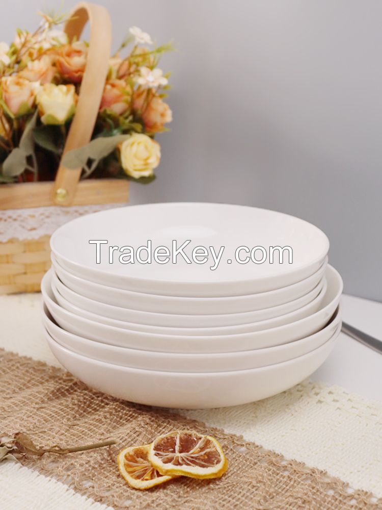 White Porcelain Plates