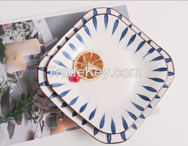 Meb CERAMICS Porcelain Bowls and Plates, Ktichen Dinner Sets