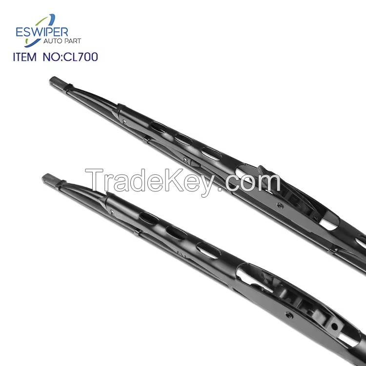 Universal Metal Frame wiper blade car arm blades universal adapter car windscreen windshield rubber window wipers