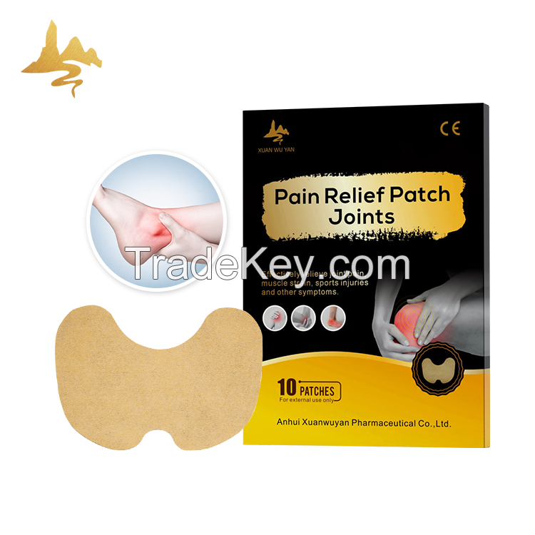 Factory Wholesale Product Herbal Wormwood Oil Heating Knees Rheumatism Joints Plaster Adult Pain Relief Patches