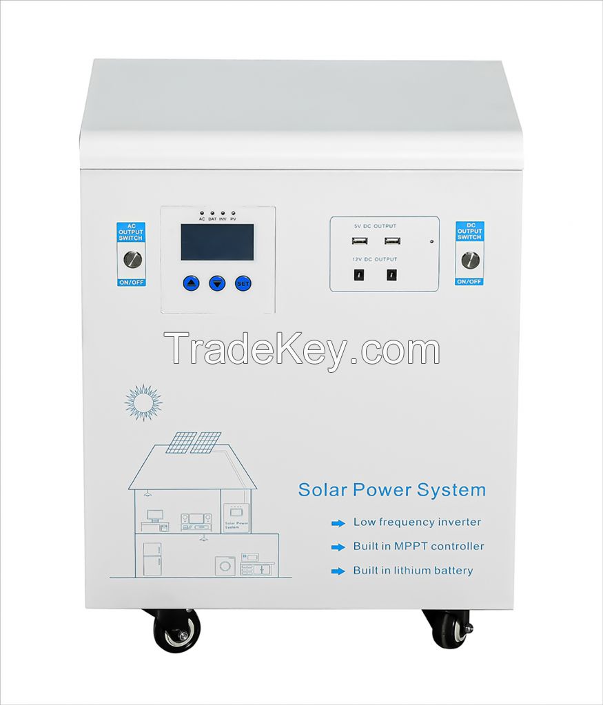 3000w Solar lithium inverter wholesale 1500w to 6000w available buit-in lithium battery