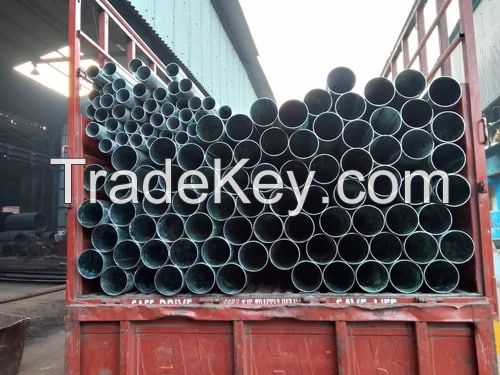 Galvanized steel pipe/tube 40inch 2 inch Hot Dip Pre Galvanized Steel Pipe Welded GI Round Iron Pipe For Construction