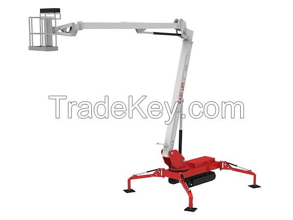 10m 25m 30m Telescopic Track Spider Boom Lift 30m Machine Lift Equipment