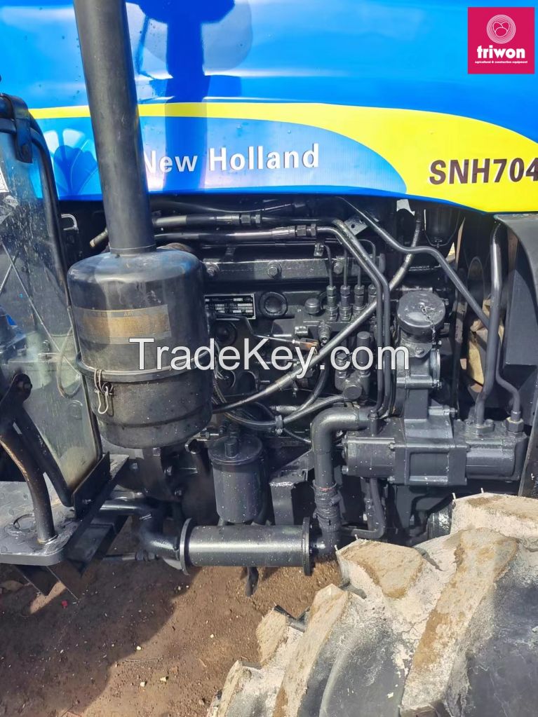 Triwon export Used new holland 704 tractor 