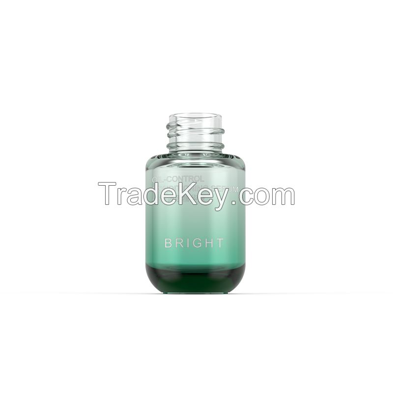 High-Quality Shoulder and Bottom Curved 20ml Serum Bottle Model YB020001