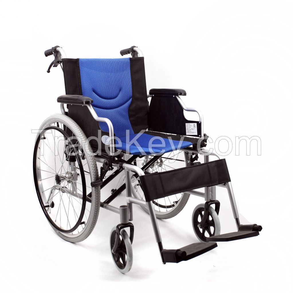 All Terrain Folding Aluminium Manual Wheelchair 