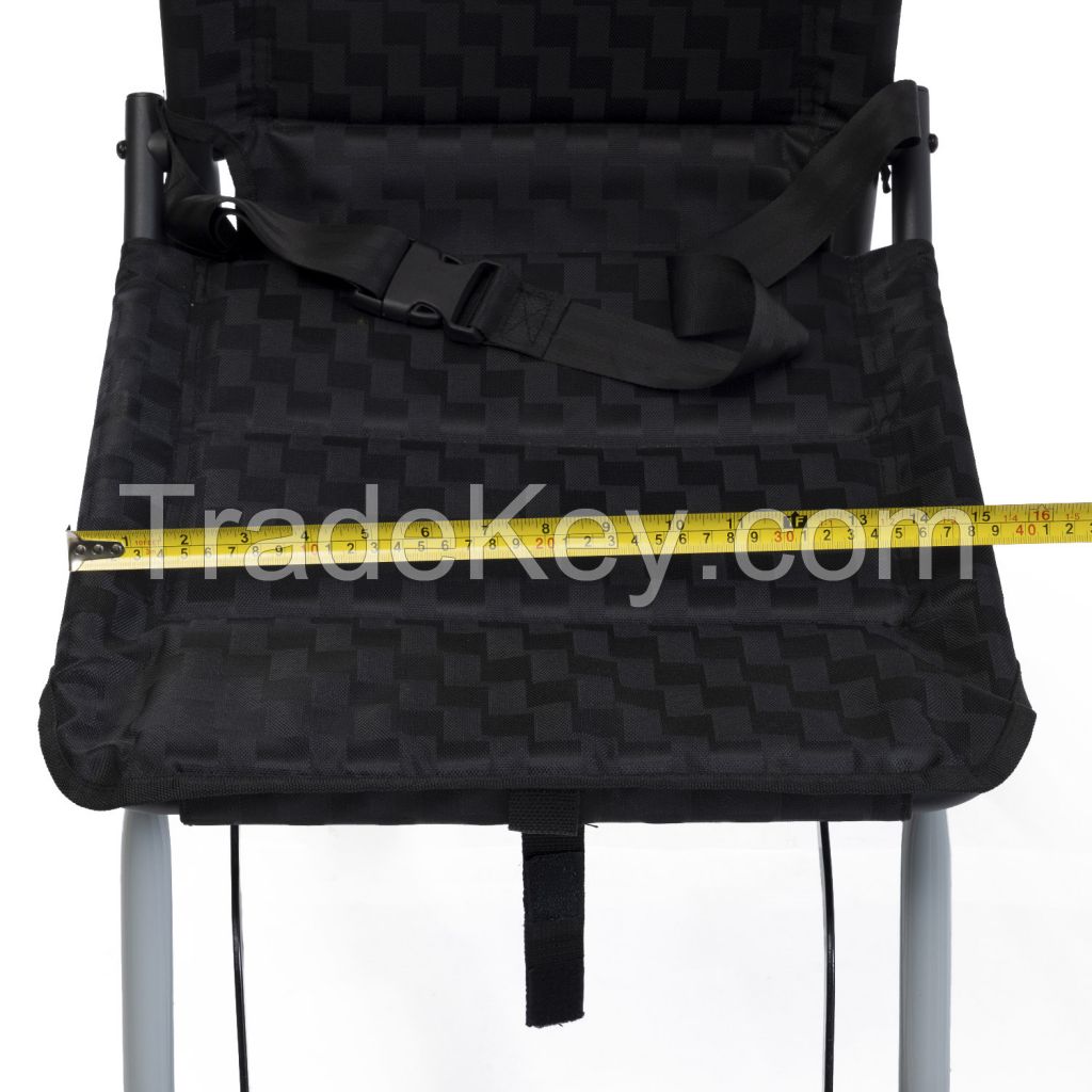 Light Weight Compact Manual Travel Wheelchair, Seat Width 15 Inch