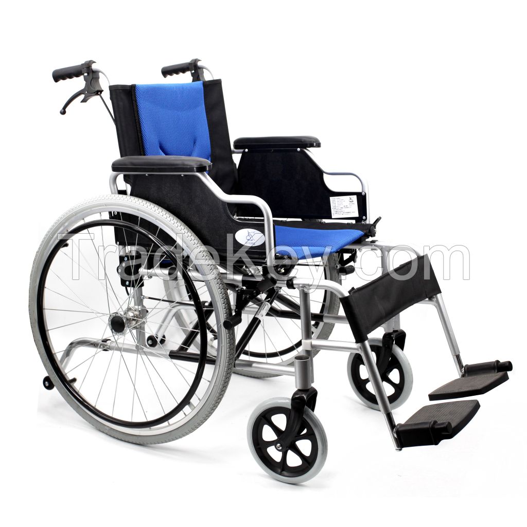 All Terrain Folding Aluminium Manual Wheelchair 