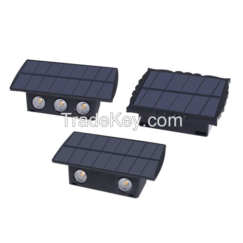 Solar led wall washer light