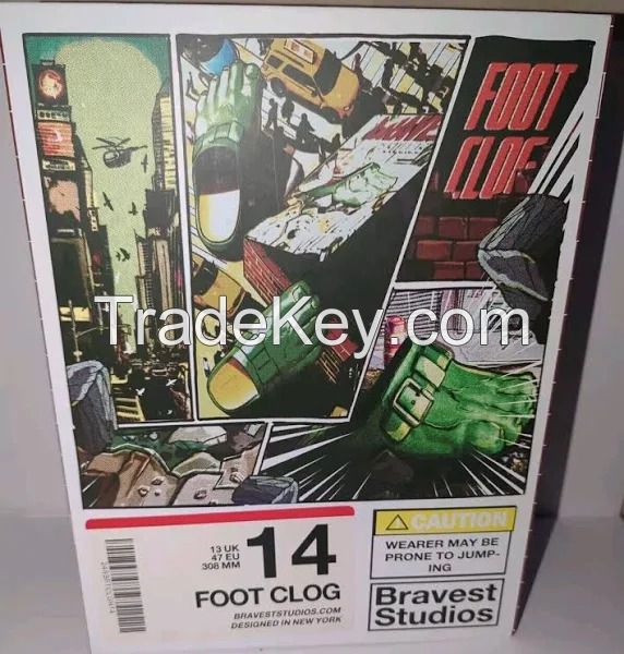 Brand New Comfortable Hulk Foot Clogs (Available in Green, Black And Red Color)