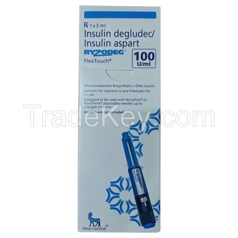 Insulin Degludec Insulin Aspart, Injection