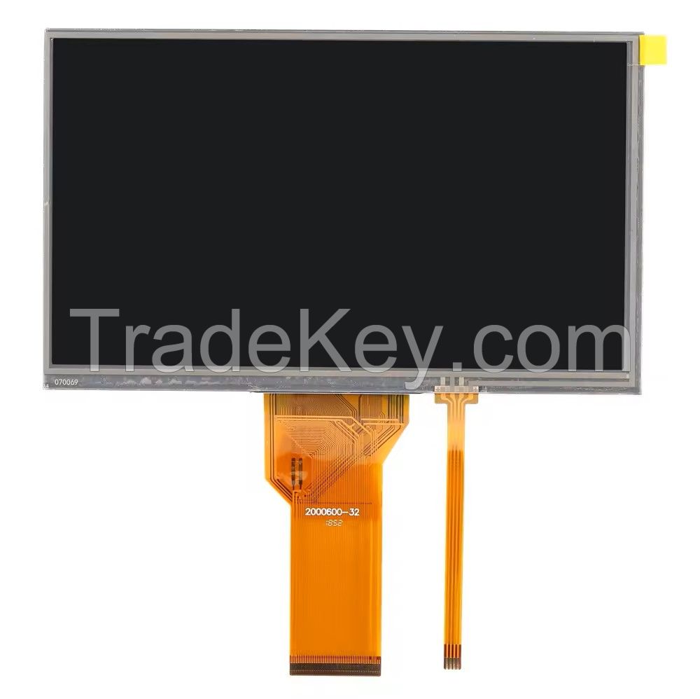 7.0 inch TFT LCD Screen 1024x600 LVDS 40pin optional touch Industrial LCD display