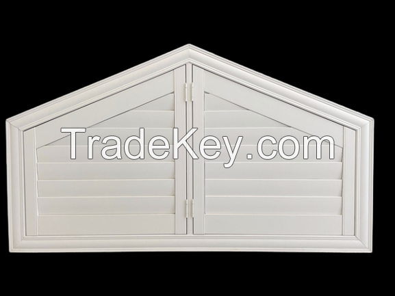 high premium PVC profiles for plantation shutter indoor decoration