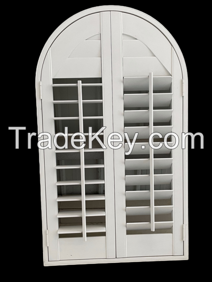 high premium PVC profiles for plantation shutter indoor decoration