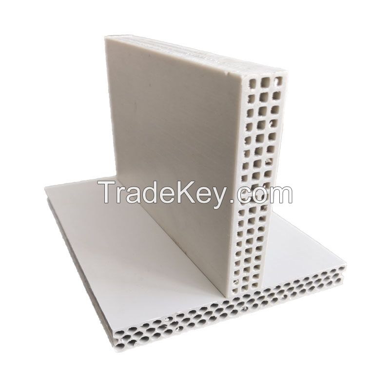 Hollow plastic construction plywood formwork panel 18mm thick pp formwork panel