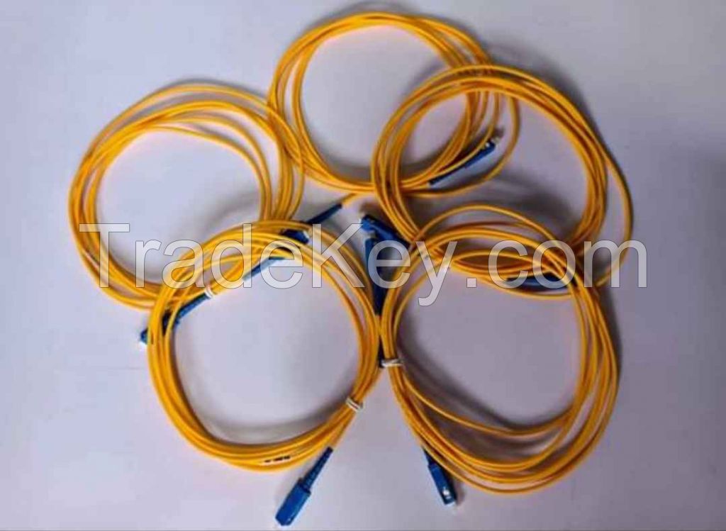 3m sc/apc-sc/apc single mode 2.0mm fiber optic patch cord,jumper,connector, factory direct supply