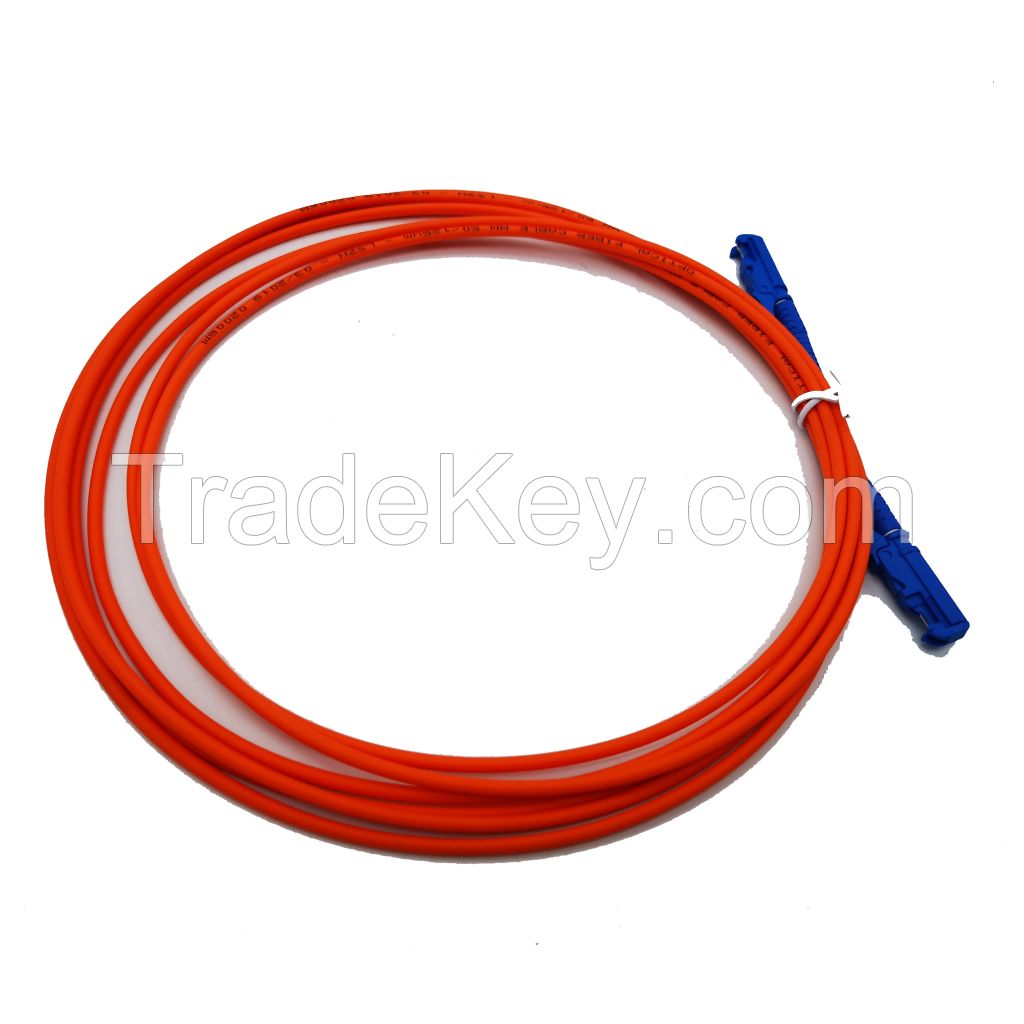 3m E2000/apc-E2000/apc SM single core 2.0mm diameters fiber optic connector/jumper/patch cord/cable. factory wholesale