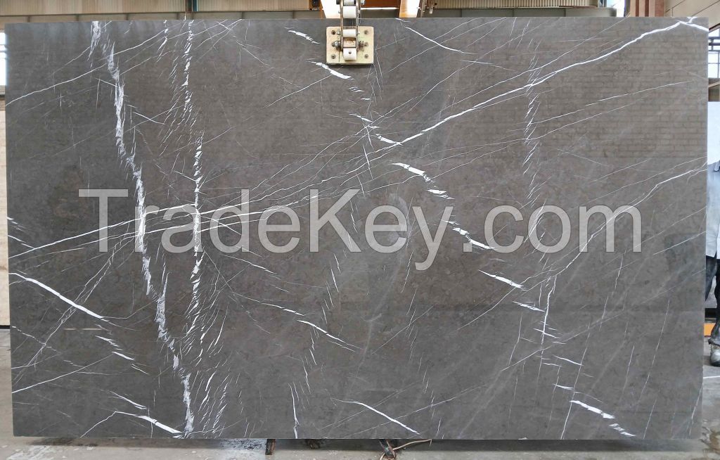 marble, travertinem onyx and Pietra gray marble