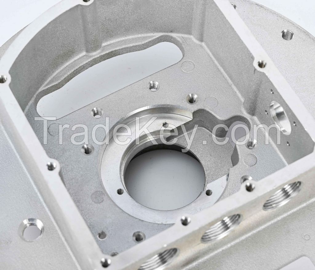 Aluminium die casting new energy automobile parts- end cover