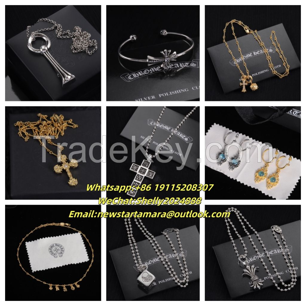 Luxury Brand S925 silver/18k Jewelry necklace/ring/bracelet/bangles/brooch