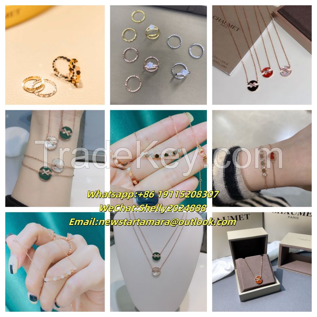 Luxury Brand S925 silver/18k Jewelry necklace/ring/bracelet/bangles/brooch