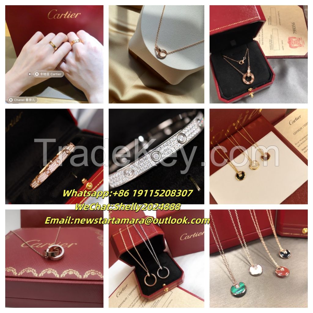 Luxury Brand S925 silver/18k Jewelry necklace/ring/bracelet/bangles/brooch