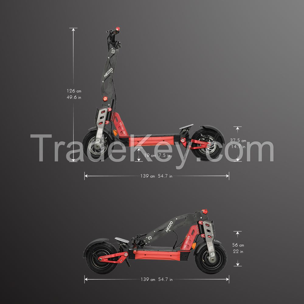 F9 8000W 60V Electric Scooter - Premium Off-Road Performance