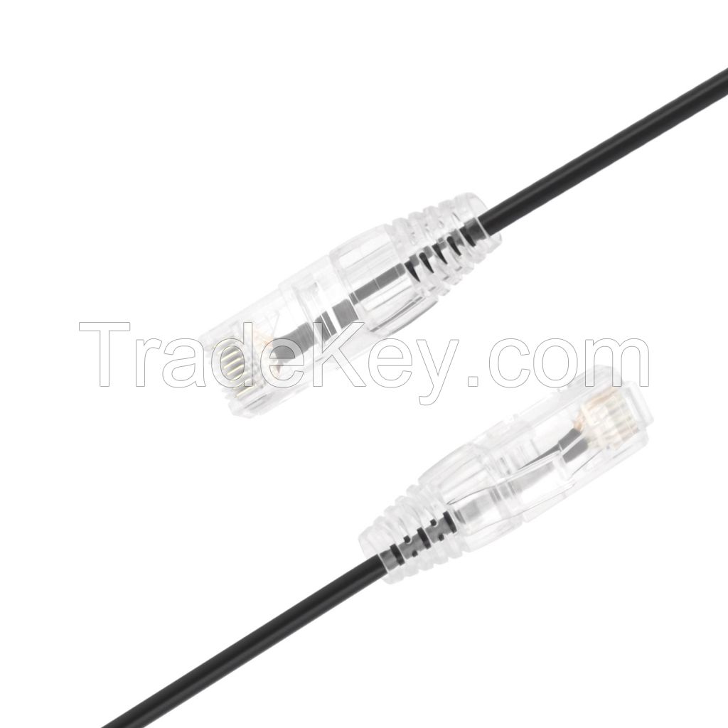 Professional Technology UTP   Round  Ethernet Cable Network Cable LAN Internet PC Router Cat6a Patch Cord