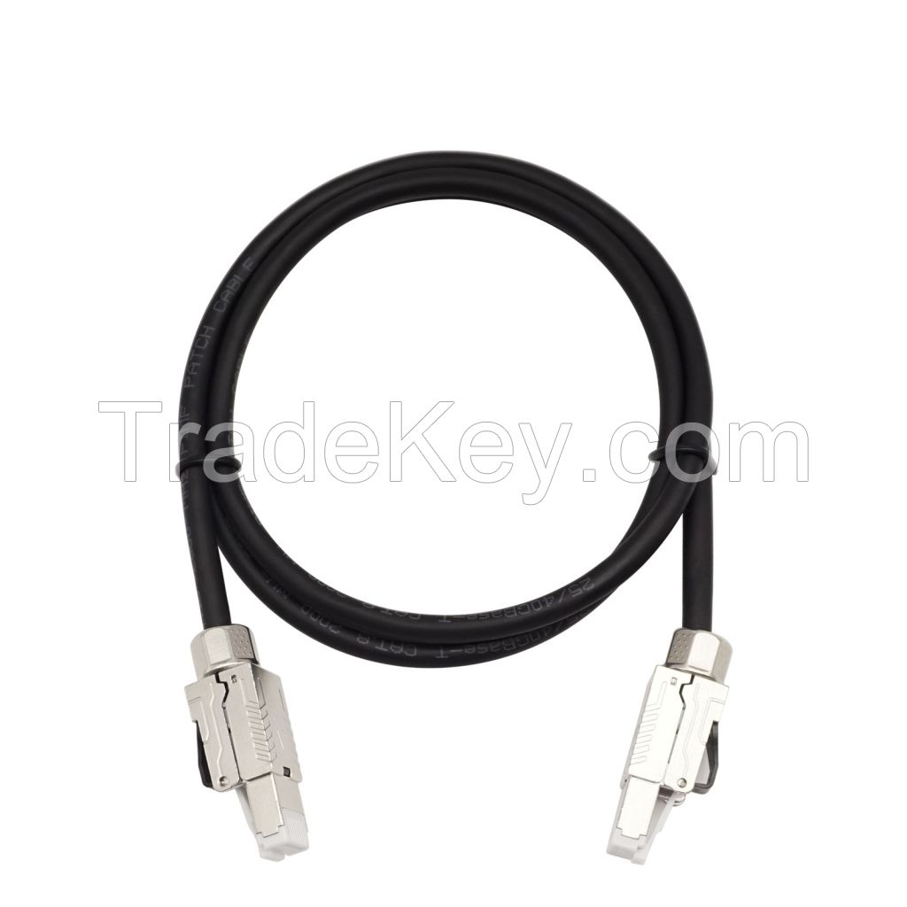 Factory Wholesale Ethernet Cable RJ45 CAT 8 SFTP Patch Cord Network Ethernet Lan Extension Cable for Home Office