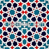 Ottoman Palace Iznik Kutahya Handmade Ceramic Tile