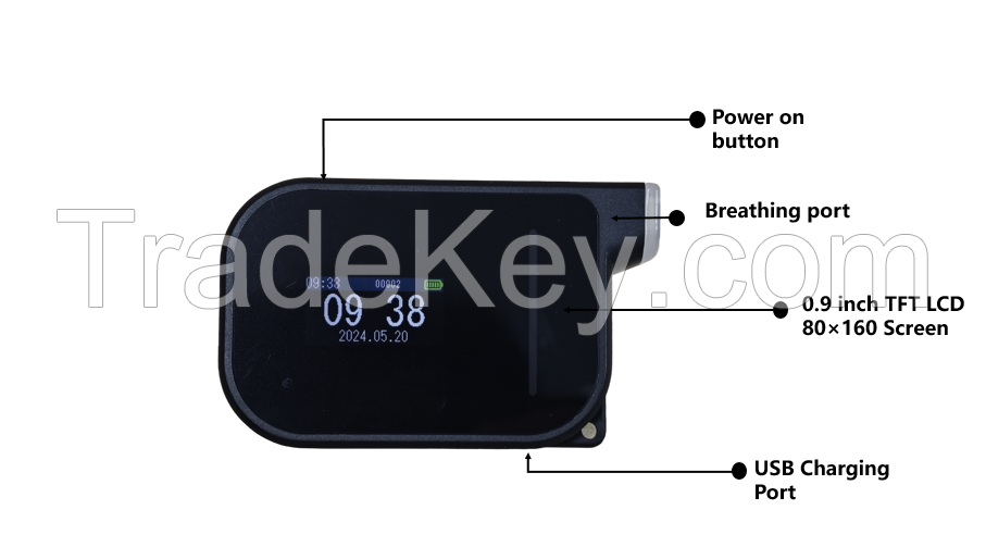 Bluetooth Breath Alcohol Tester HA01