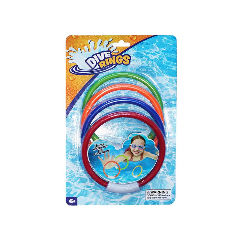 Amazon Children's Diving Toy Swimming Pool Play Toy Throwing Torpedo Diving Ring Diving Sticks Combination Set